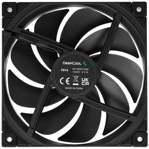 Купить Комплект вентиляторов DEEPCOOL FD14 [R-FD14-BKNPN3-G] черный  5496118. Характеристики, отзывы и цены в Донецке