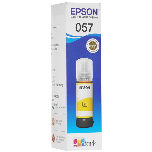 Купить Чернила пигментные Epson 057 желтый  9095946. Характеристики, отзывы и цены в Донецке