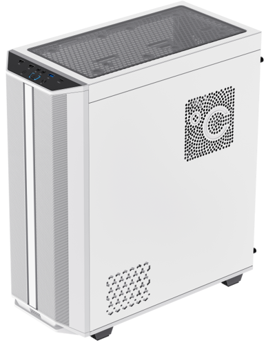 Купить Корпус GameMax Precision 2 White [ЦБ-00014492] белый  9063335. Характеристики, отзывы и цены в Донецке