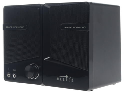 Купить Колонки Oklick OK-126 черный  1125064. Характеристики, отзывы и цены в Донецке