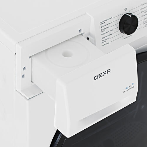 Купить Сушильная машина DEXP DM-F9HPHE/WB белый  5400509. Характеристики, отзывы и цены в Донецке