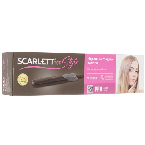 Купить Выпрямитель для волос Scarlett SC-HS60014  9969914. Характеристики, отзывы и цены в Донецке