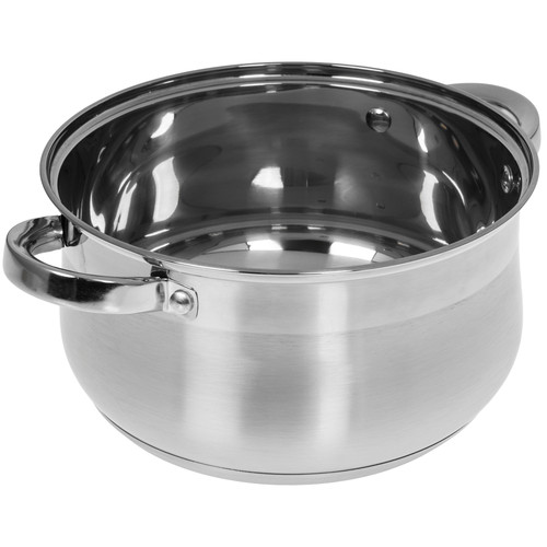 Купить Кастрюля Appetite Elisa JL03453 4.5 л 22 см серебристый  9294700. Характеристики, отзывы и цены в Донецке