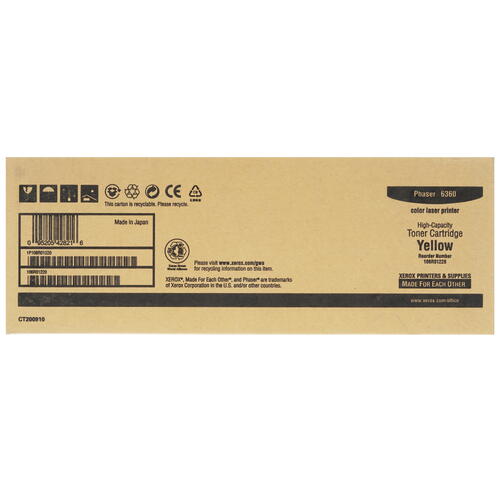 Купить Картридж лазерный Xerox 106R01220 желтый, с чипом  7974262. Характеристики, отзывы и цены в Донецке