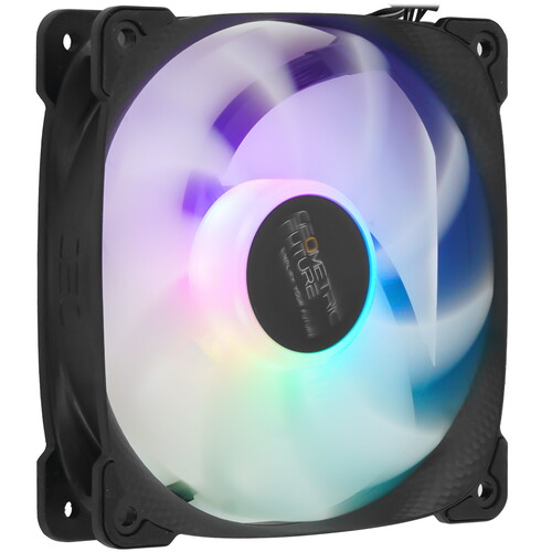 Купить Вентилятор Geometric Future Squama 2501B Single Pack [1F2501B112000] черный  5615610. Характеристики, отзывы и цены в Донецке