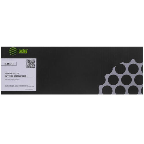 Купить Картридж лазерный Cactus CS-TN321C голубой, с чипом  5303640. Характеристики, отзывы и цены в Донецке