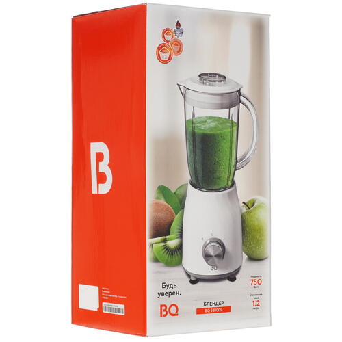 Купить Блендер стационарный BQ SB1009 белый  9912459. Характеристики, отзывы и цены в Донецке