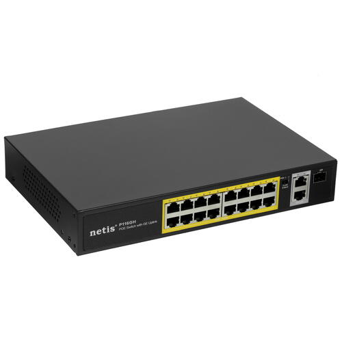 Купить Коммутатор NETIS P116GH  4884417. Характеристики, отзывы и цены в Донецке
