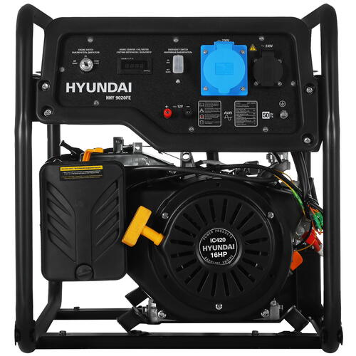 Купить Электрогенератор   бензиновый Hyundai HHY 9020FE  1289230. Характеристики, отзывы и цены в Донецке