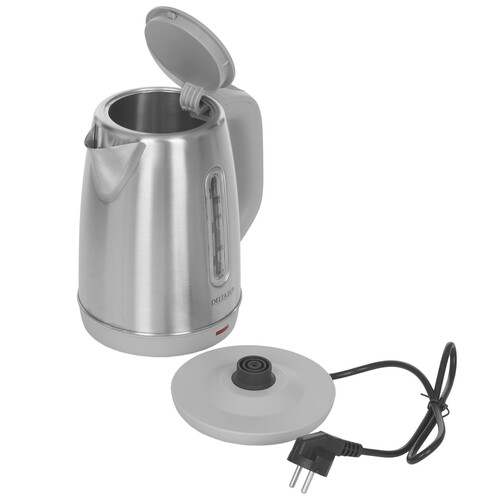 Купить Электрочайник DELTA LUX DE-1015 серый  9233366. Характеристики, отзывы и цены в Донецке