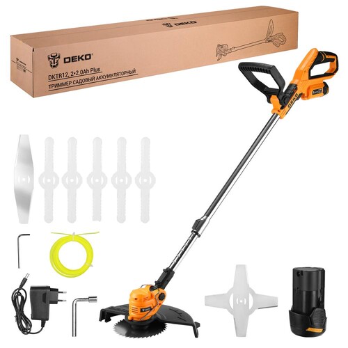 Купить Триммер аккумуляторный DEKO DKTR12  9229328. Характеристики, отзывы и цены в Донецке
