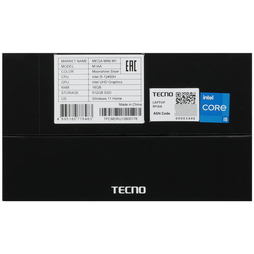 Купить Мини ПК Tecno MEGA MINI M1  5439877. Характеристики, отзывы и цены в Донецке