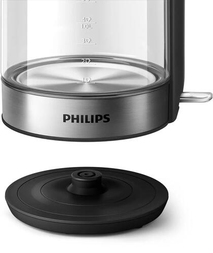 Купить Электрочайник Philips HD 9339 серебристый  5350884. Характеристики, отзывы и цены в Донецке