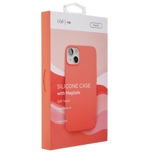Купить Накладка  VLP Silicone Case with MagSafe для Apple iPhone 13 розовый  4873294. Характеристики, отзывы и цены в Донецке