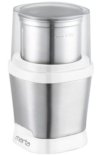 Купить Кофемолка электрическая MARTA MT-CG2182A белый  9091555. Характеристики, отзывы и цены в Донецке