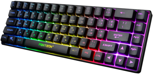 Купить Клавиатура проводная Panteon M2 [PANTEON M2 Black]  5483708. Характеристики, отзывы и цены в Донецке