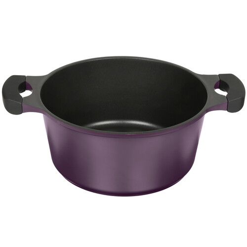 Купить Кастрюля Polaris ECO collection-24C 4.4 л 21 см фиолетовый  5467983. Характеристики, отзывы и цены в Донецке