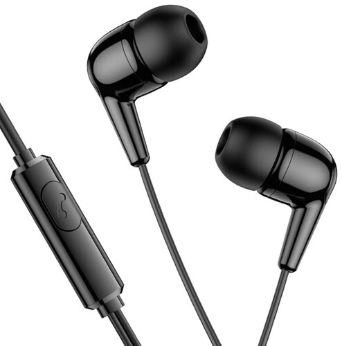 Купить Проводные наушники Hoco M97 черный 2023  5485083. Характеристики, отзывы и цены в Донецке