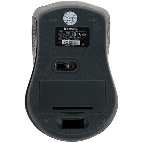 Купить Мышь беспроводная Defender Accura MM-935  1301616. Характеристики, отзывы и цены в Донецке