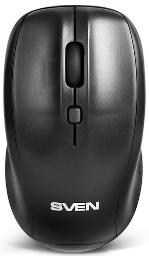 Купить Мышь беспроводная SVEN RX-305 [SV-03200305W] черный  1006365. Характеристики, отзывы и цены в Донецке
