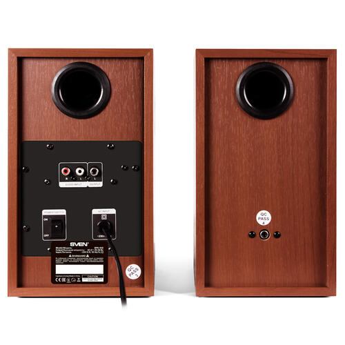 Купить Колонки SVEN SPS-612 коричневый  4900353. Характеристики, отзывы и цены в Донецке