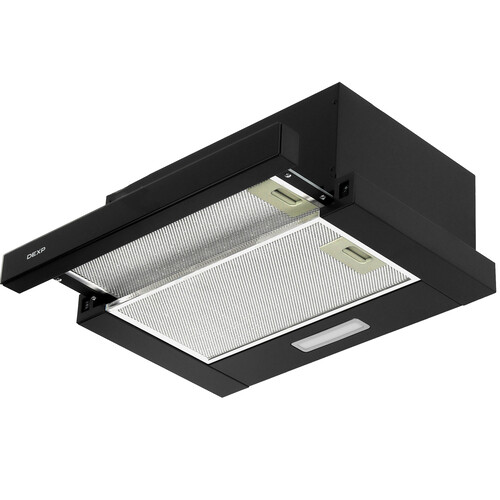 Купить Вытяжка телескопическая DEXP TH50-SV0 черный/черный  9157932. Характеристики, отзывы и цены в Донецке