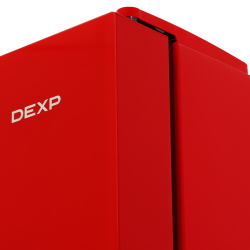 Купить Холодильник с морозильником   DEXP RF-CN350DMG/S красный  9136758. Характеристики, отзывы и цены в Донецке