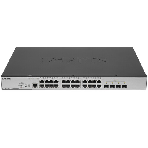 Купить Коммутатор D-Link DGS-3000-28XMP  8151622. Характеристики, отзывы и цены в Донецке