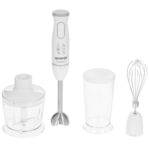 Купить Блендер погружной Gorenje HBC564QW белый  5346839. Характеристики, отзывы и цены в Донецке