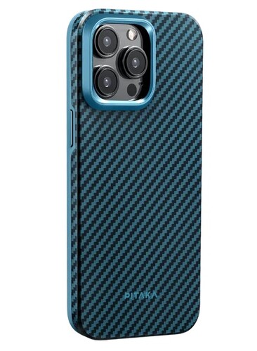 Купить Накладка  Pitaka MagEZ Case Pro 4 для Apple iPhone 15 Pro Max синий/серый  5480703. Характеристики, отзывы и цены в Донецке