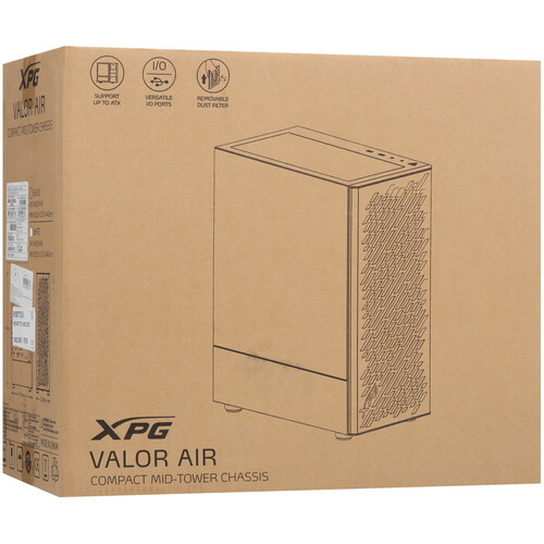Купить Корпус ADATA XPG VALOR AIR  5043880. Характеристики, отзывы и цены в Донецке