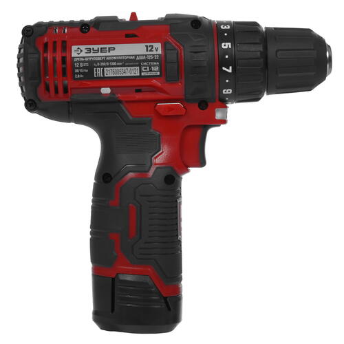 Купить Дрель-шуруповерт Зубр ДШЛ-125-22 С1-12 12V  9909101. Характеристики, отзывы и цены в Донецке