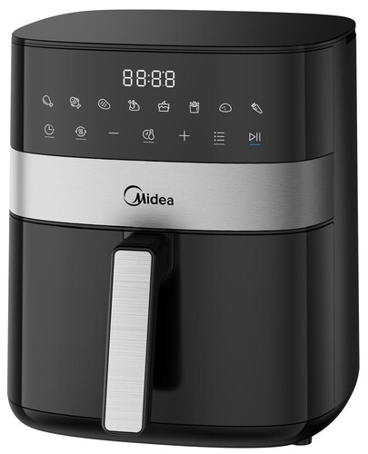 Купить Аэрогриль Midea MAF-CN65E(WB) черный  5633776. Характеристики, отзывы и цены в Донецке