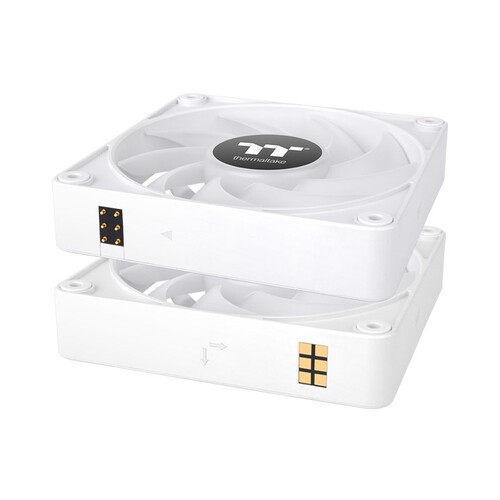 Купить Комплект вентиляторов Thermaltake CT140 EX ARGB Sync White [CL-F191-PL14SW-A]  5462163. Характеристики, отзывы и цены в Донецке
