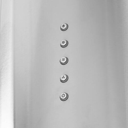 Купить Вытяжка пристенная Haier HVX-W481LX серебристый  9002064. Характеристики, отзывы и цены в Донецке