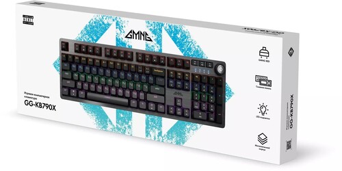 Купить Клавиатура  проводная GMNG GG-KB790X  9299390. Характеристики, отзывы и цены в Донецке