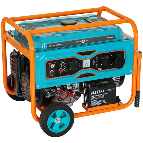 Купить Электрогенератор   бензиновый FinePower FPG-6000  5077563. Характеристики, отзывы и цены в Донецке