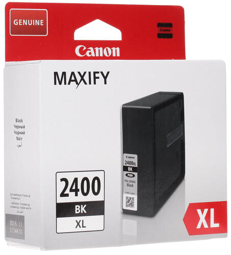 Купить Картридж Canon PG-2400XL черный  1012039. Характеристики, отзывы и цены в Донецке