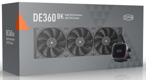 Купить Система охлаждения PCCooler DE360 черная  5457737. Характеристики, отзывы и цены в Донецке