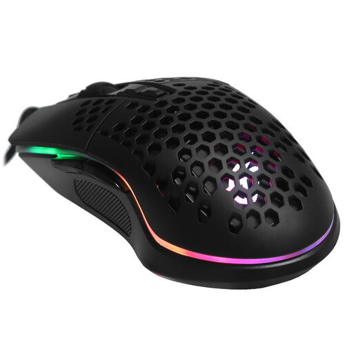 Купить Мышь проводная DEXP Hellfire GM-120  черный  4792038. Характеристики, отзывы и цены в Донецке