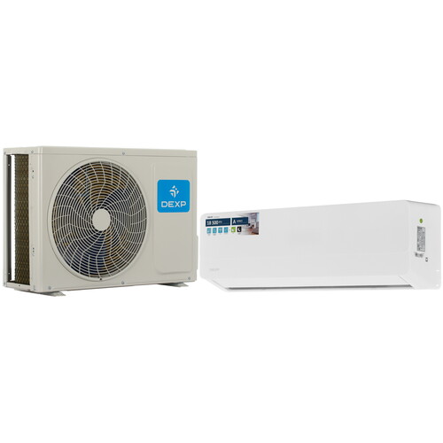 Купить Кондиционер настенный сплит-система DEXP AC-CDW18ONF белый  9130062. Характеристики, отзывы и цены в Донецке
