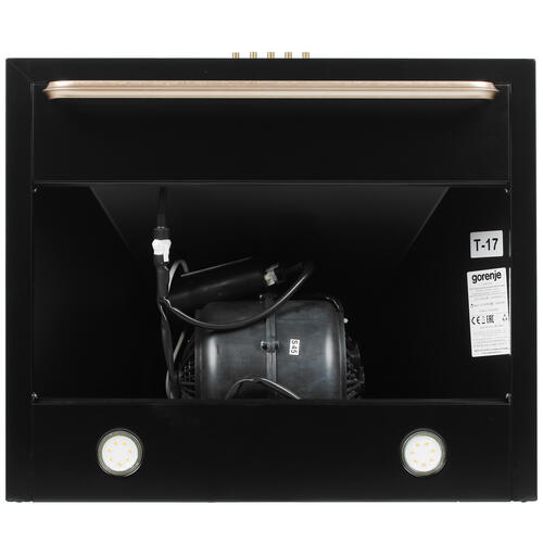 Купить Вытяжка каминная Gorenje WHC63CLB черный/золотистый  8199428. Характеристики, отзывы и цены в Донецке