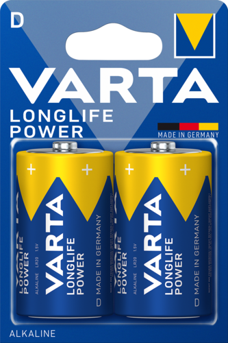 Купить Батарейка Varta Longlife Power D (LR20/R20/ER34615)  5334304. Характеристики, отзывы и цены в Донецке