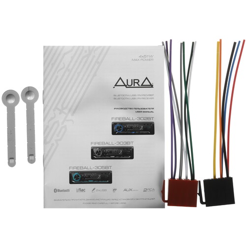 Купить Автопроигрыватель AurA FIREBALL-305BT  5608250. Характеристики, отзывы и цены в Донецке