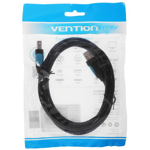Купить Кабель Vention USB 2.0 Type-A - USB 2.0 Type-B  1660899. Характеристики, отзывы и цены в Донецке