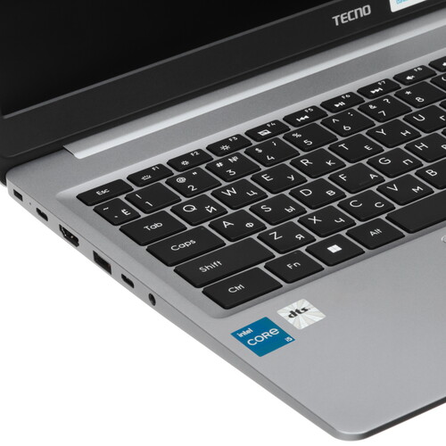 Купить 15.6" Ноутбук Tecno Megabook K15SRA серый  5619841. Характеристики, отзывы и цены в Донецке
