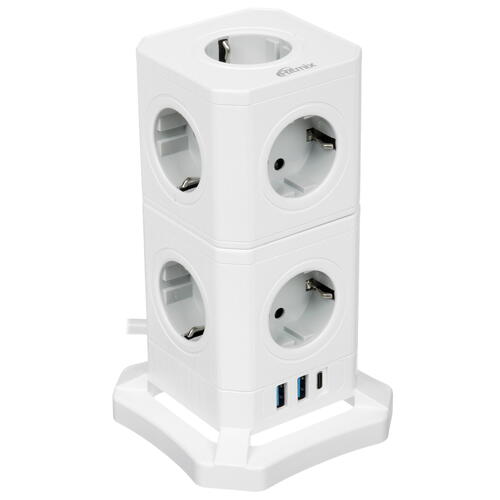 Купить Сетевой фильтр Ritmix RM-292C Black белый  5459854. Характеристики, отзывы и цены в Донецке