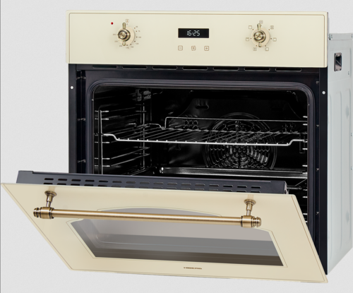 Купить Электрический духовой шкаф HIBERG VM 6260 RY бежевый  9079290. Характеристики, отзывы и цены в Донецке