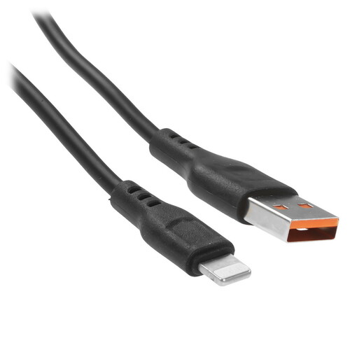 Купить Кабель круглый GoPower Lightning 8-pin - USB 2.0 Type-A черный 1 м  5479656. Характеристики, отзывы и цены в Донецке