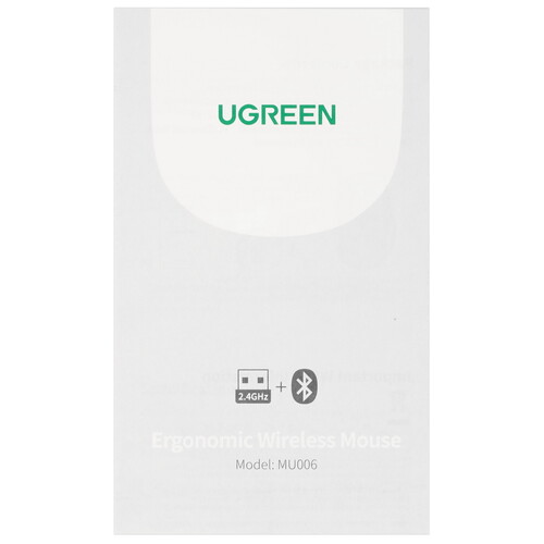 Купить Мышь беспроводная UGREEN Ergonomic Wireless Mouse  9147621. Характеристики, отзывы и цены в Донецке